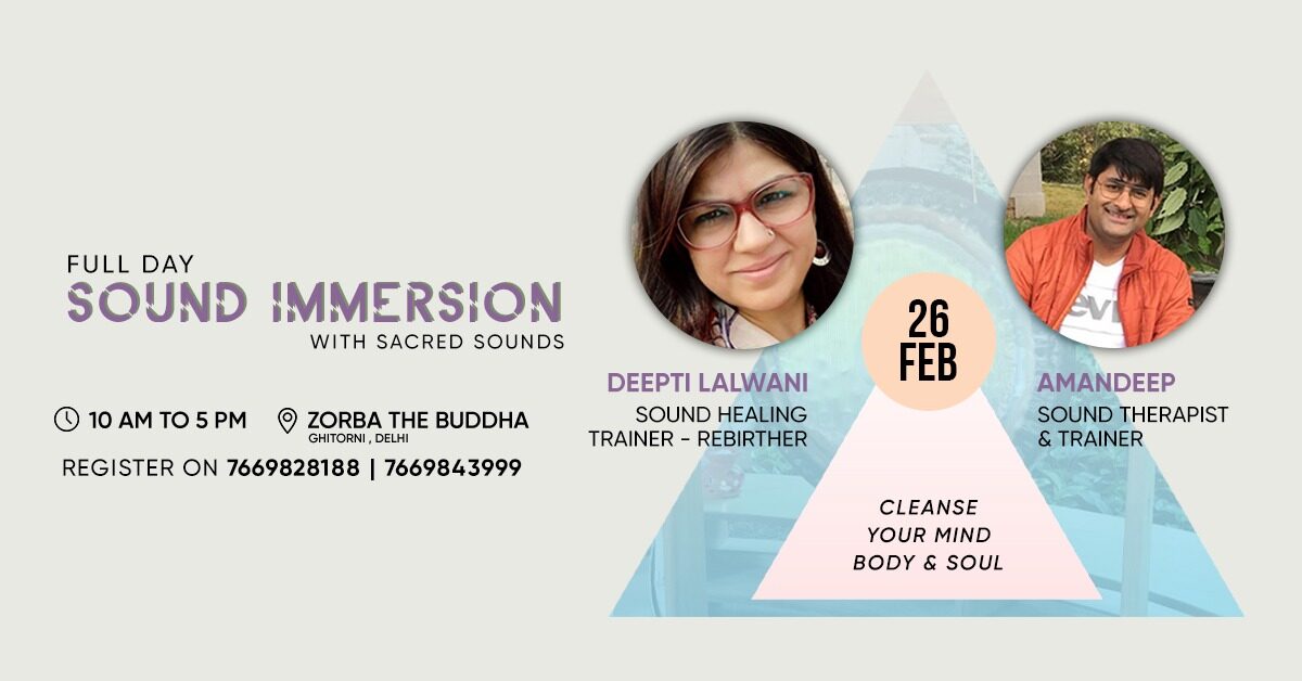 Full Day Immersion with Sacred Sounds