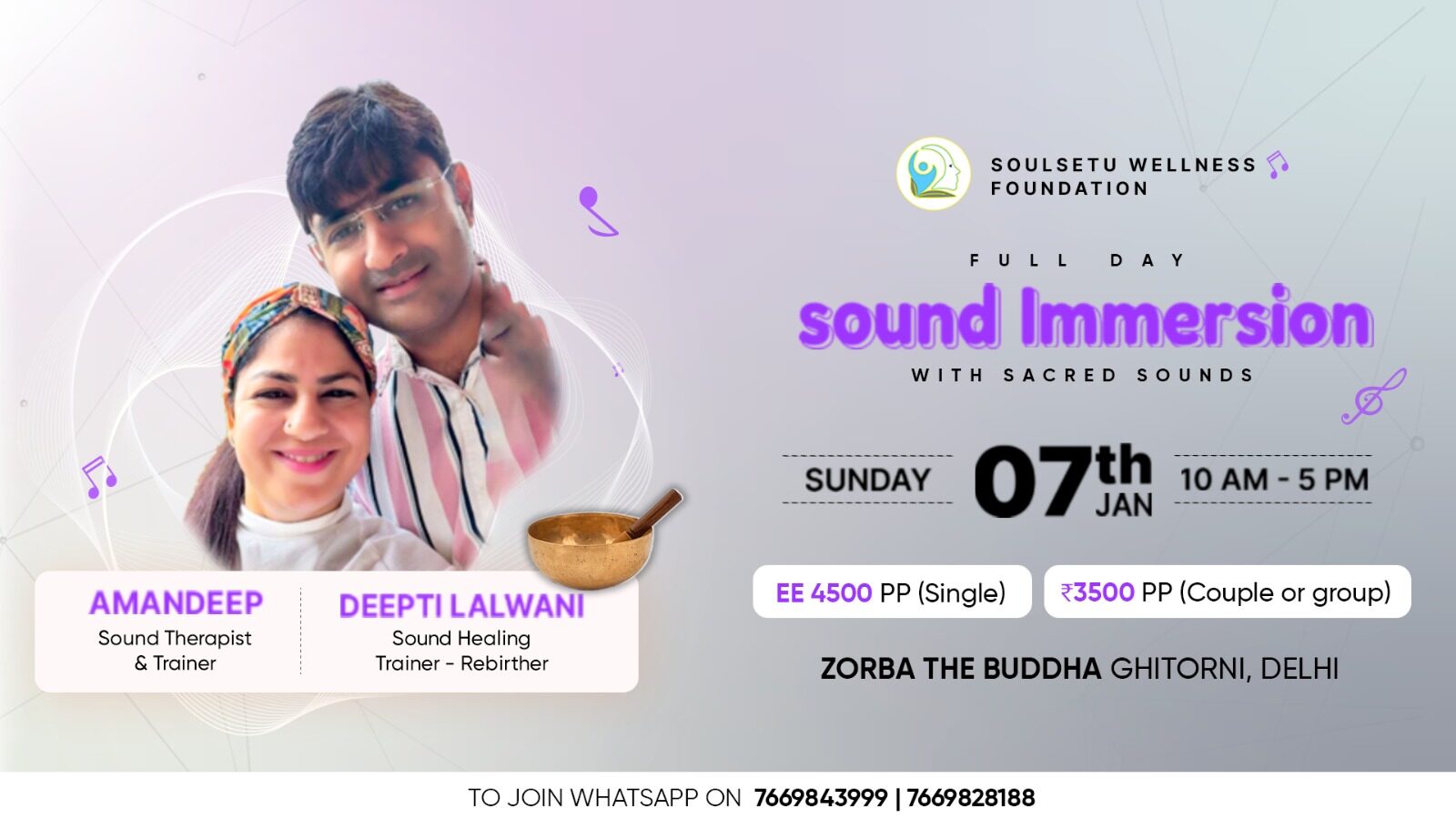 Full Day Immersion with Sacred Sounds