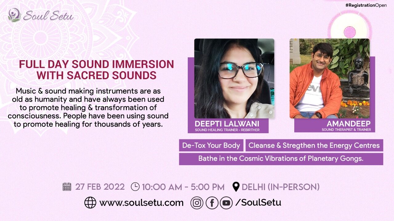 Full Day Immersion with Sacred Sounds