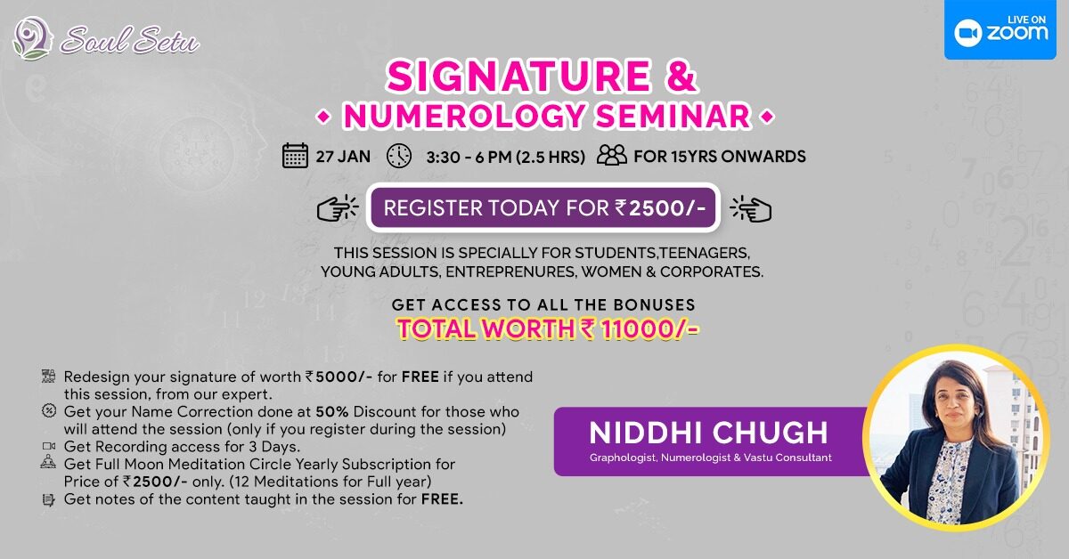 Signature Numerology Seminar